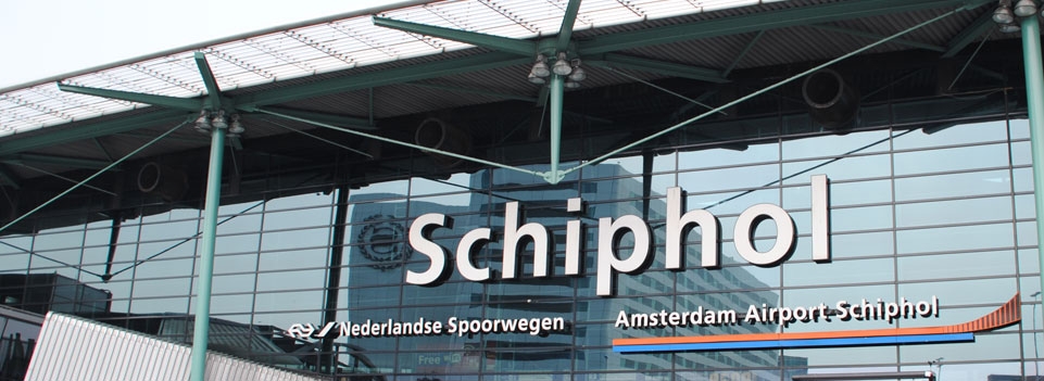 Airport in Amsterdam